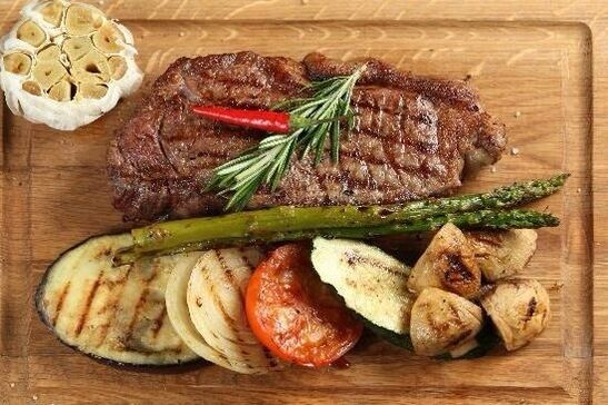 храна за хроничен простатит